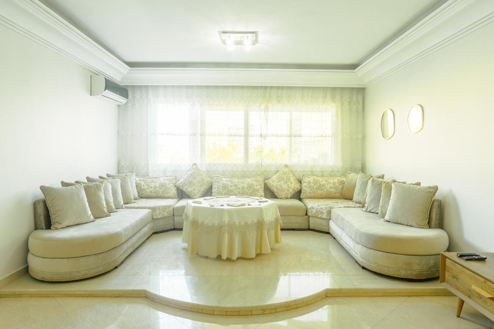 Beautiful Moroccan Apartment Casablanca Center Eksteriør billede